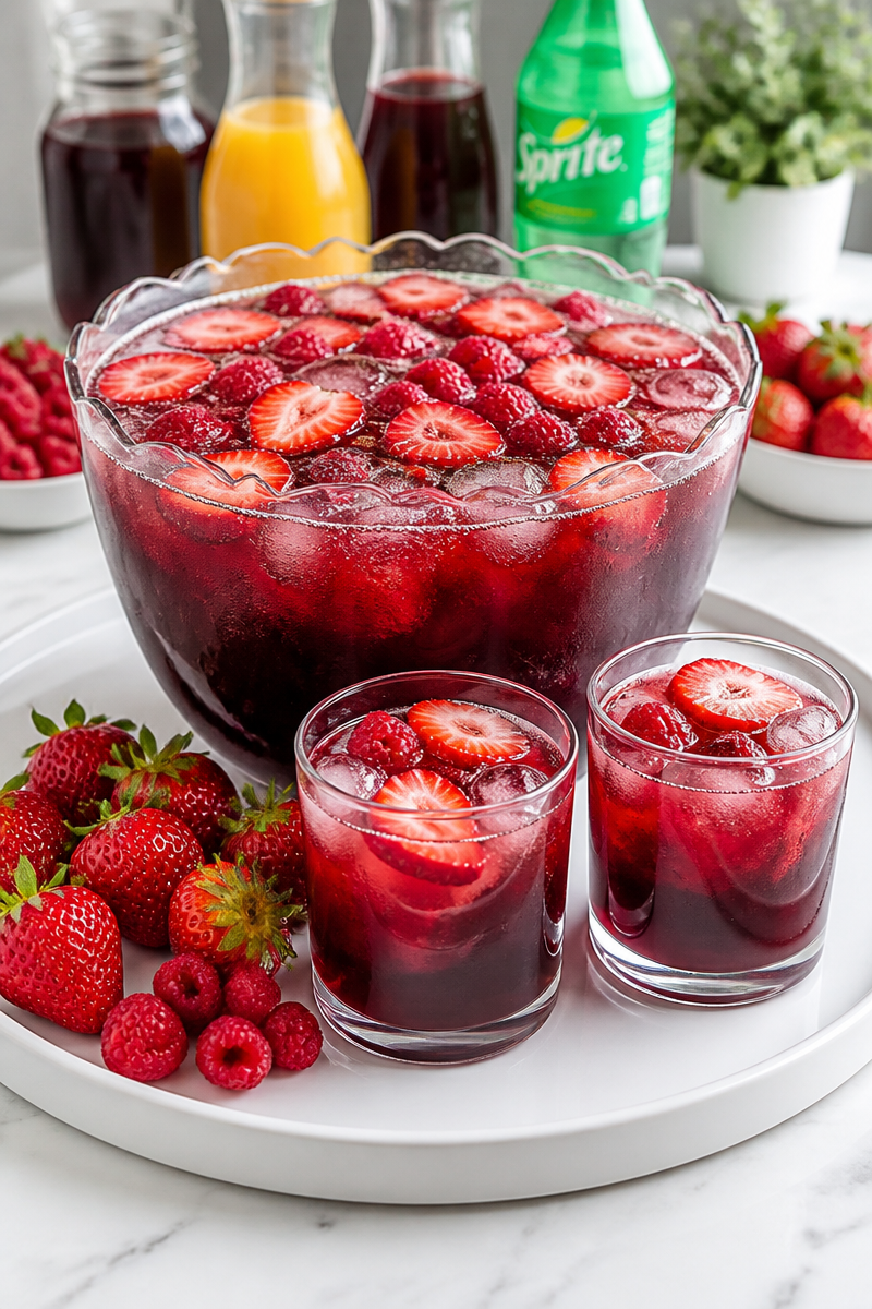 Sweet Bloody Vampire Fruit Punch