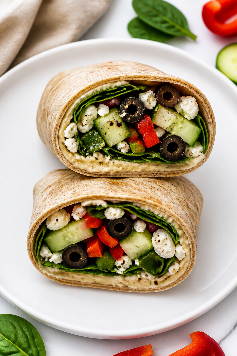 Green Spinach Frankenstein Monster Wrap