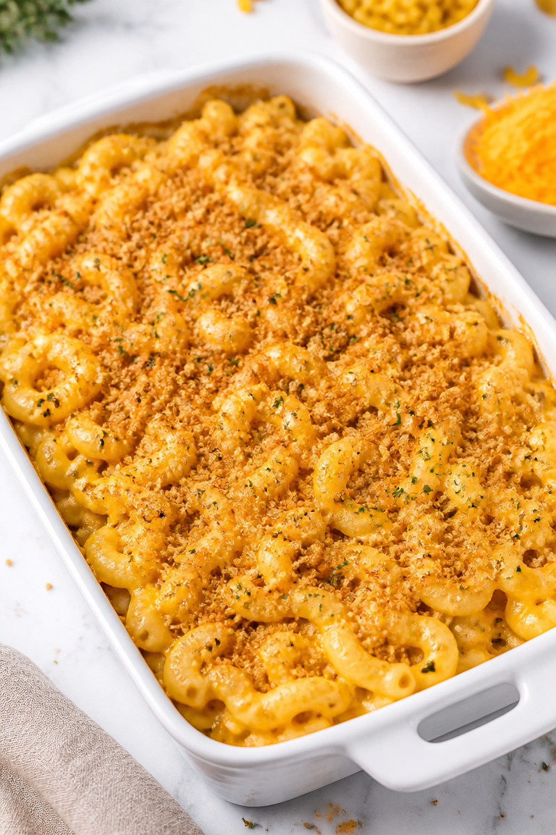 Creamy Pumpkin Macaroni And Cheese