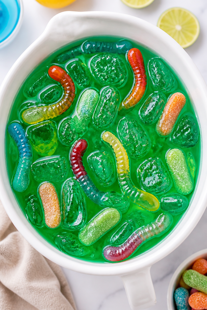 Green Swamp Monster Lemonade Drink