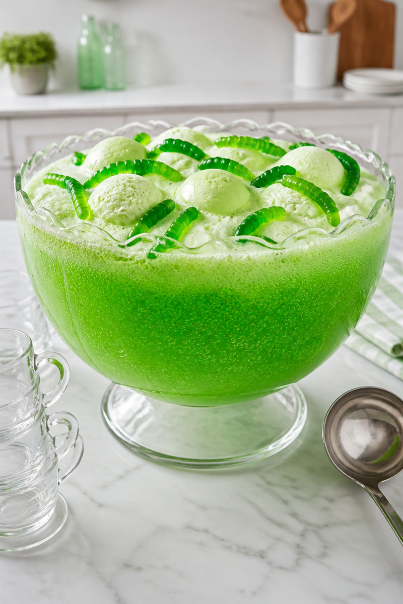 Green Witches Brew Party Punch