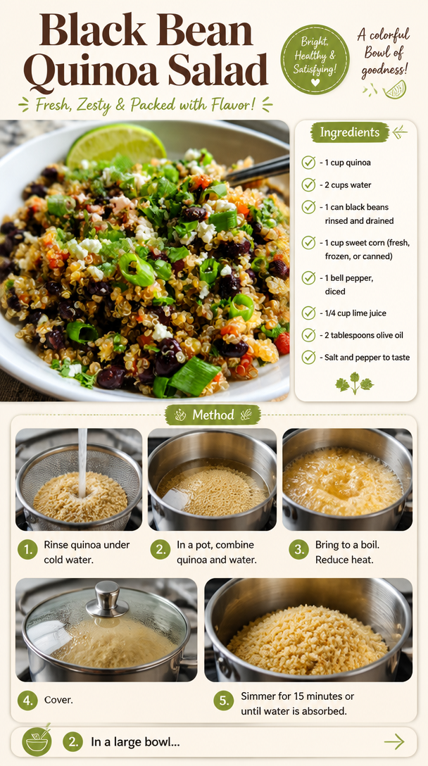 Black Bean Quinoa Salad