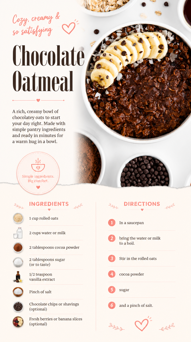 Chocolate Oatmeal