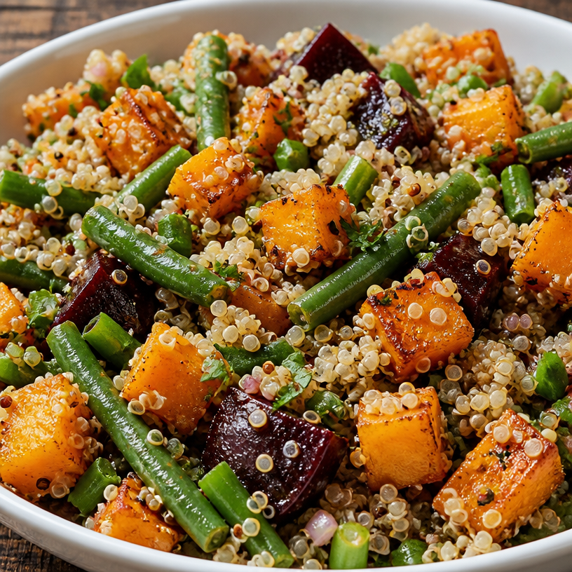 Roasted Vegetable and Quinoa Salad