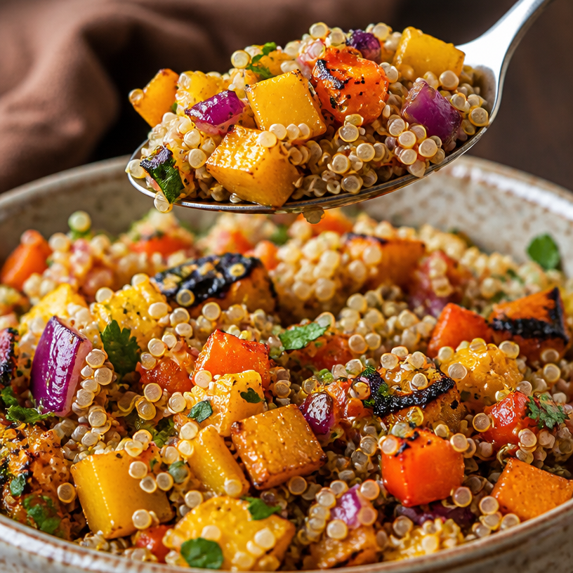 Quinoa and Roasted Vegetable Salad