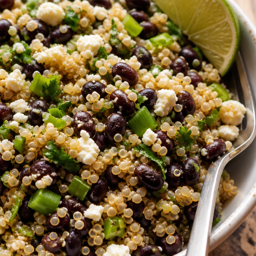 Black Bean Quinoa Salad