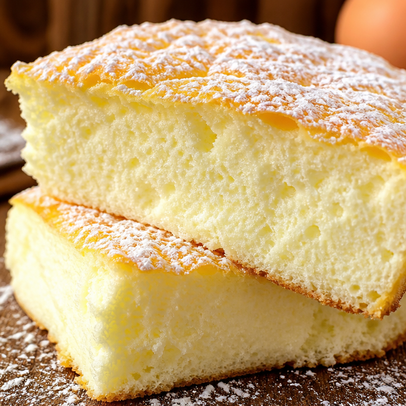 GÂTEAU NUAGE À 2 INGRÉDIENTS - 5 MINUTES