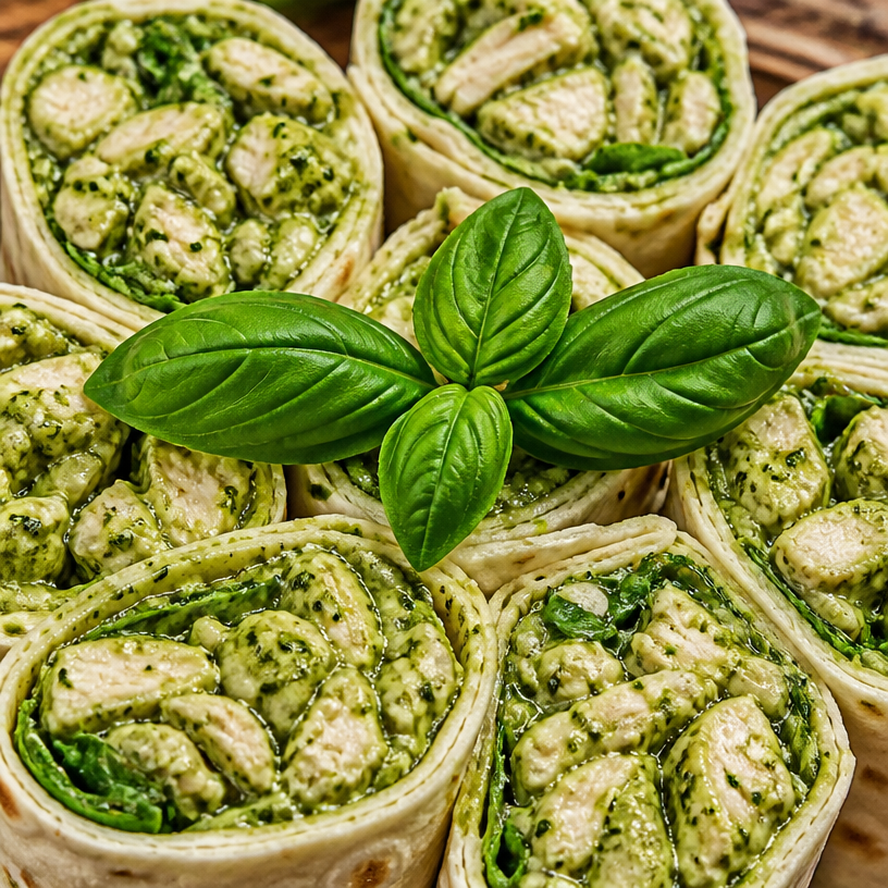 Easy Pesto Chicken Salad