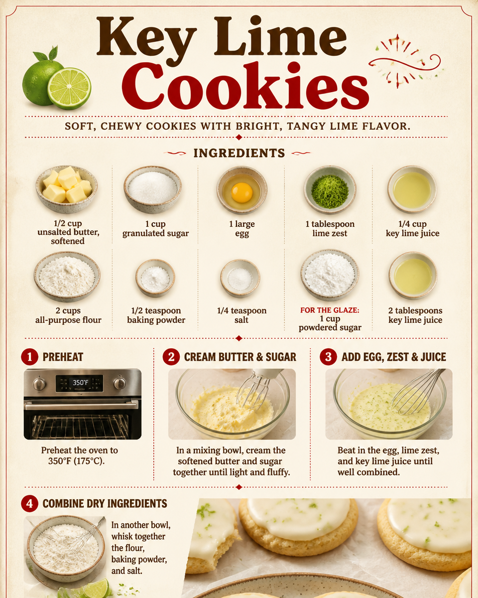 Key Lime Cookies