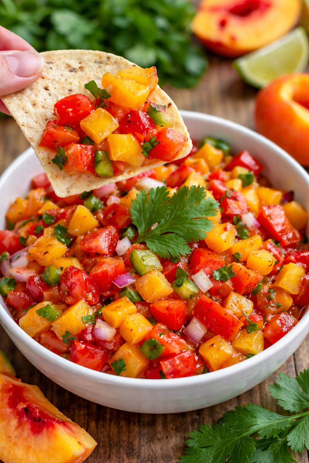 Fresh Peach Salsa