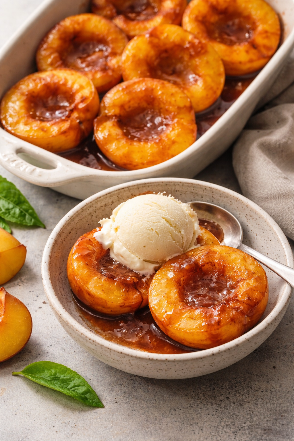 Baked Peaches