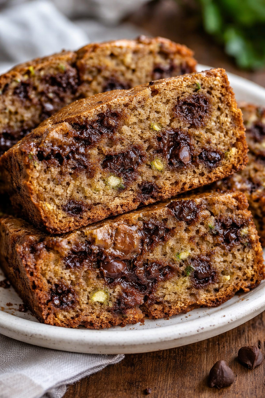 Chocolate Chip Zucchini Bread