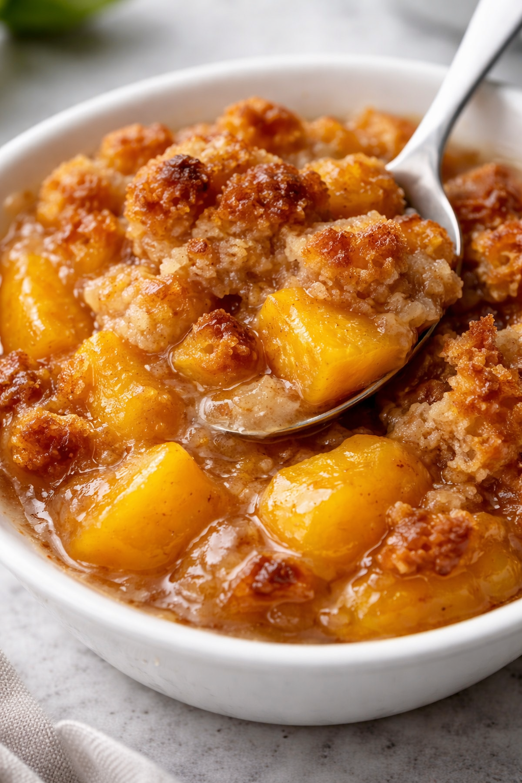 Southern Peach Cobbler