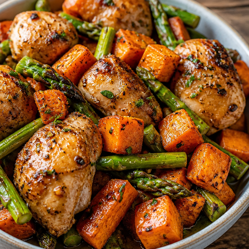 Healthy Chicken and Sweet Potato