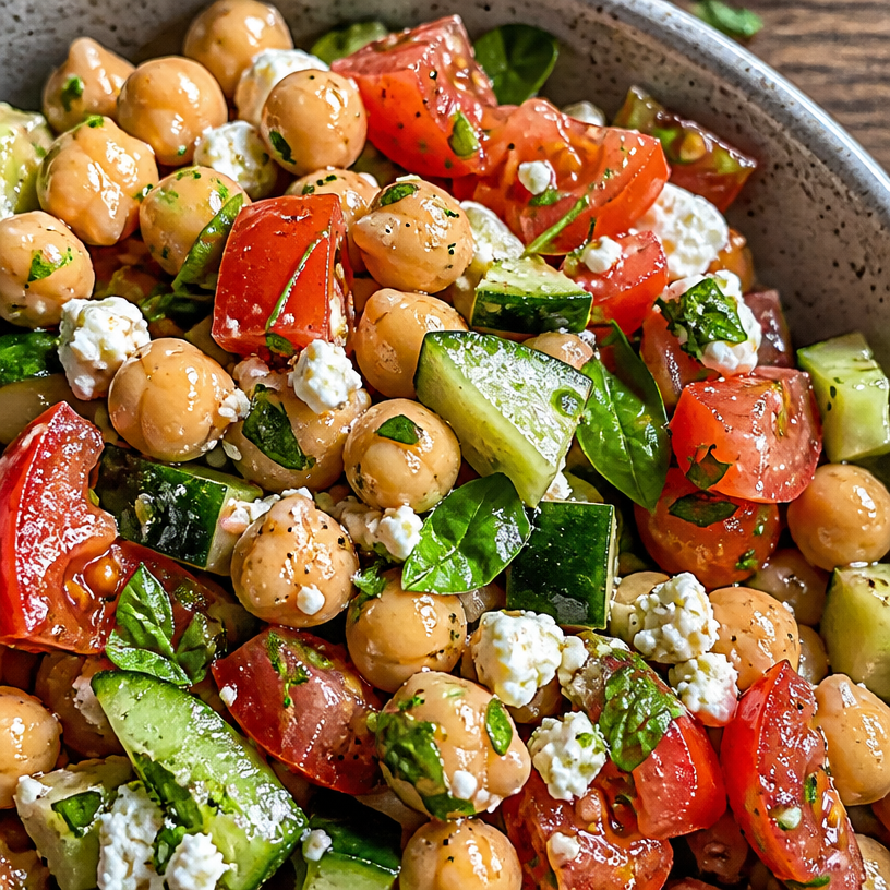 Mediterranean Chickpea Salad