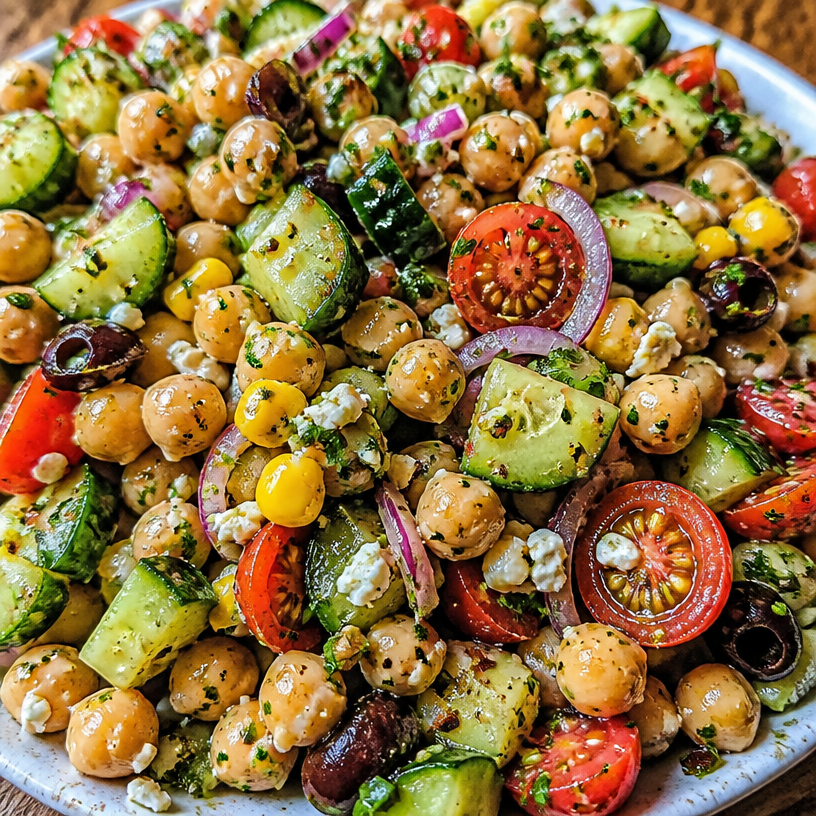 Chimichurri Chickpea Salad