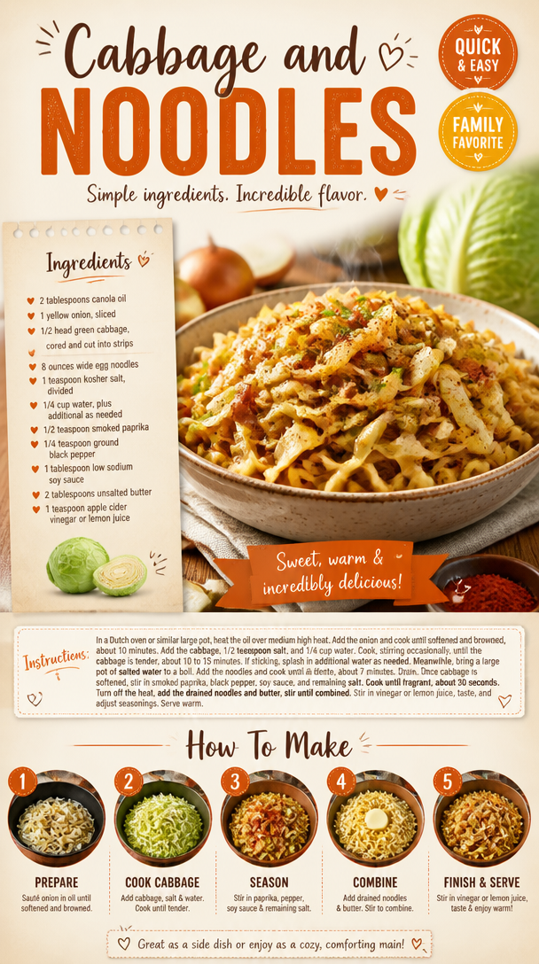 Cabbage and Noodles