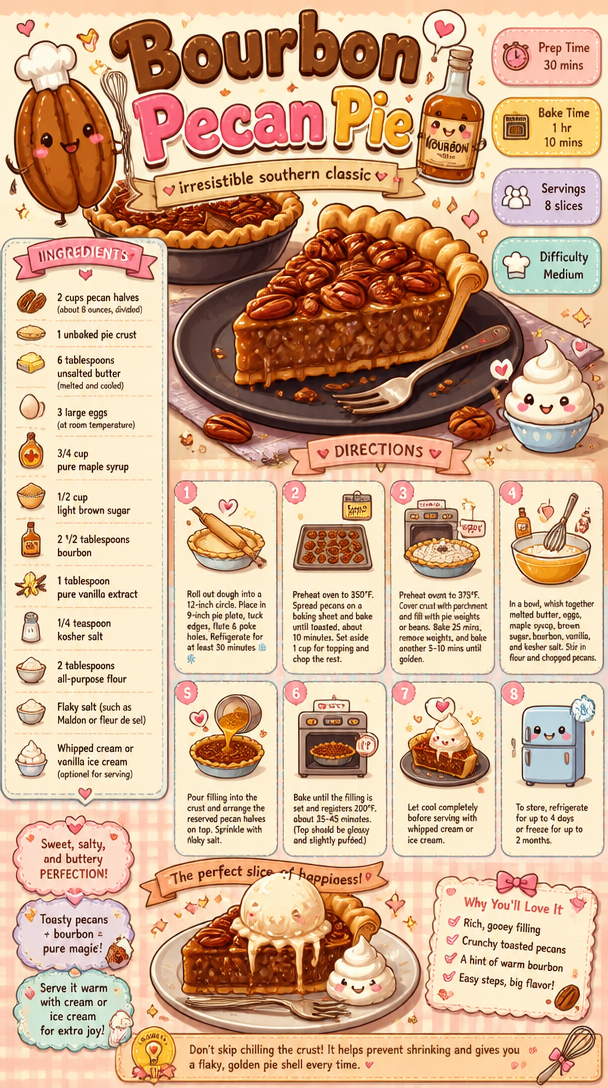Bourbon Pecan Pie