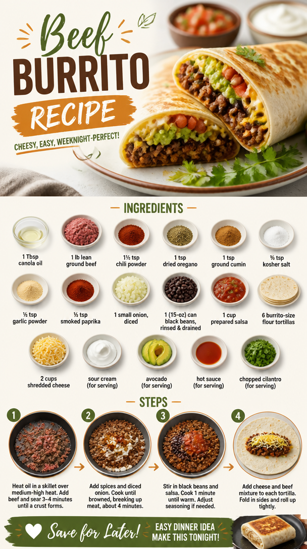 Beef Burrito Recipe