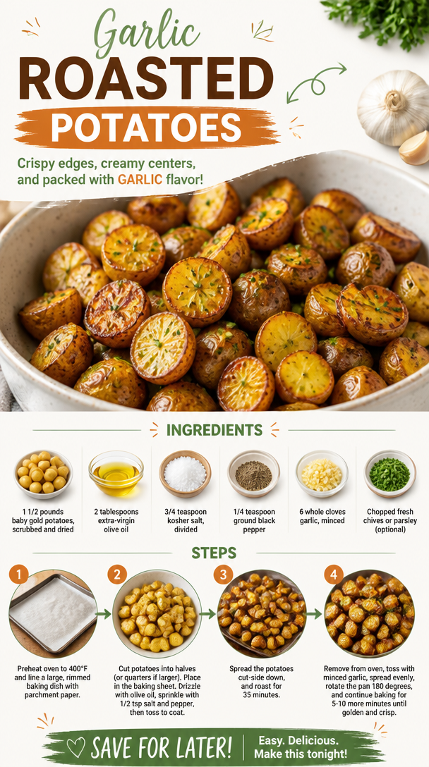 Garlic Roasted Potatoes