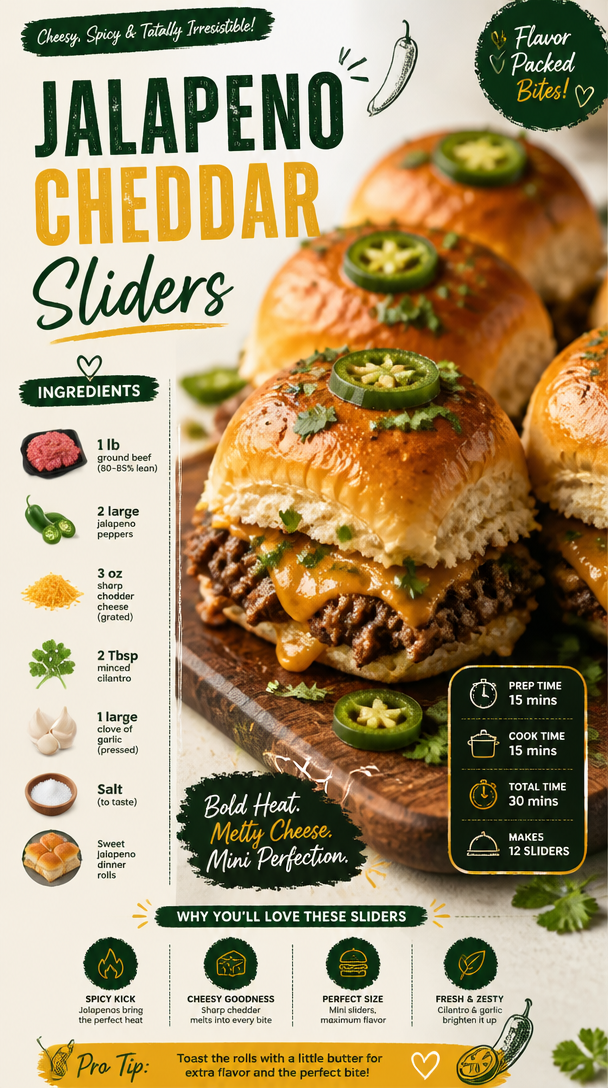 Jalapeno Cheddar Sliders