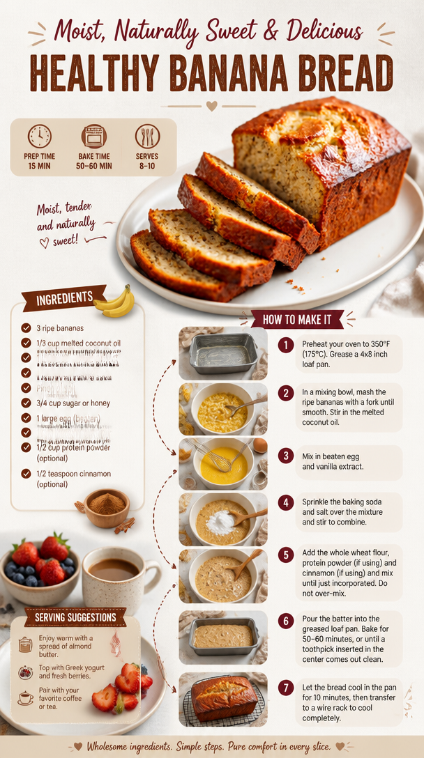 Healthy Banana Bread