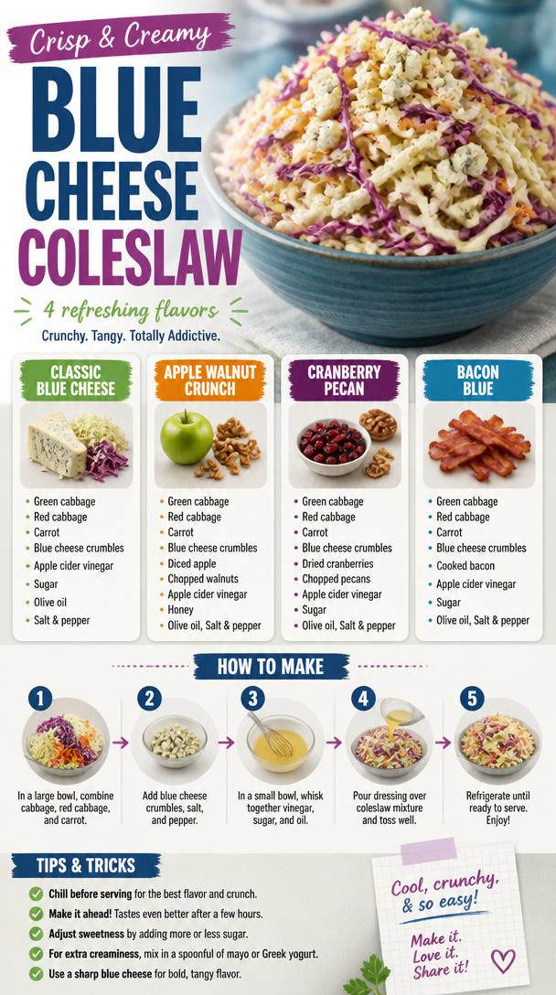 Blue Cheese Coleslaw