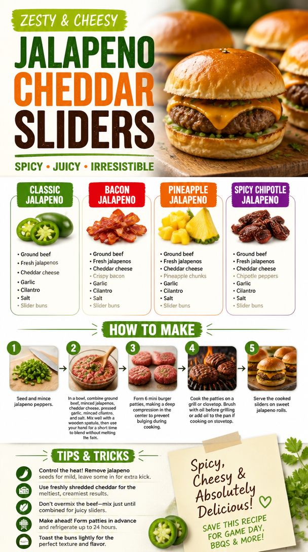 Jalapeno Cheddar Sliders
