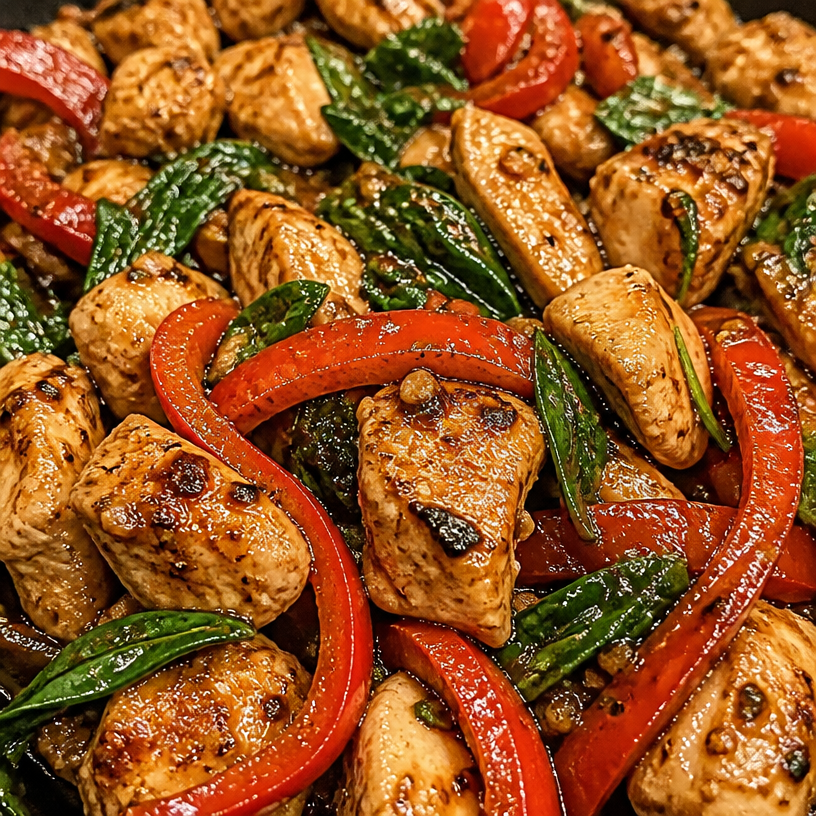 Mediterranean Chicken Stir Fry