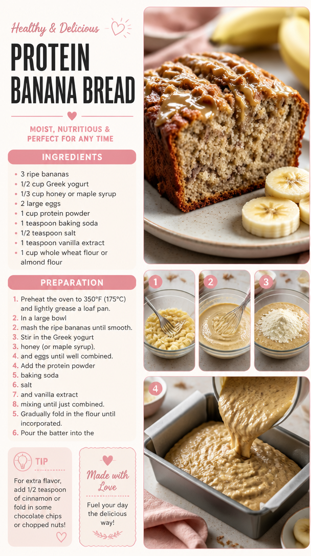 Protein Banana Bread