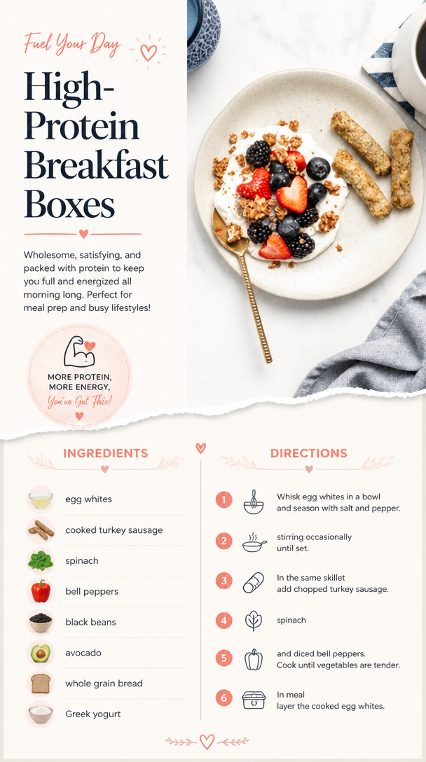 High-Protein Breakfast Boxes