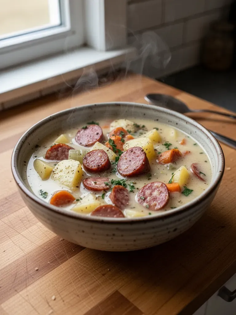 Kielbasa Potato Soup