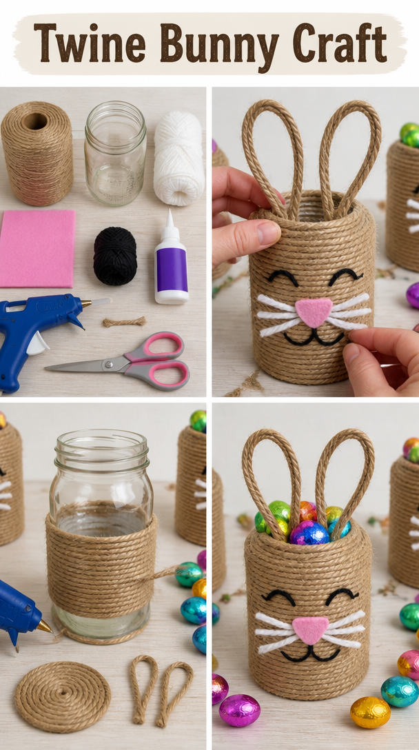 Twine Bunny Craft