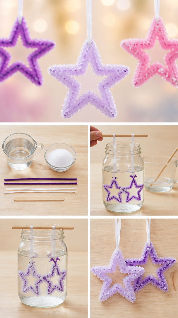 How to Make Crystal Stars