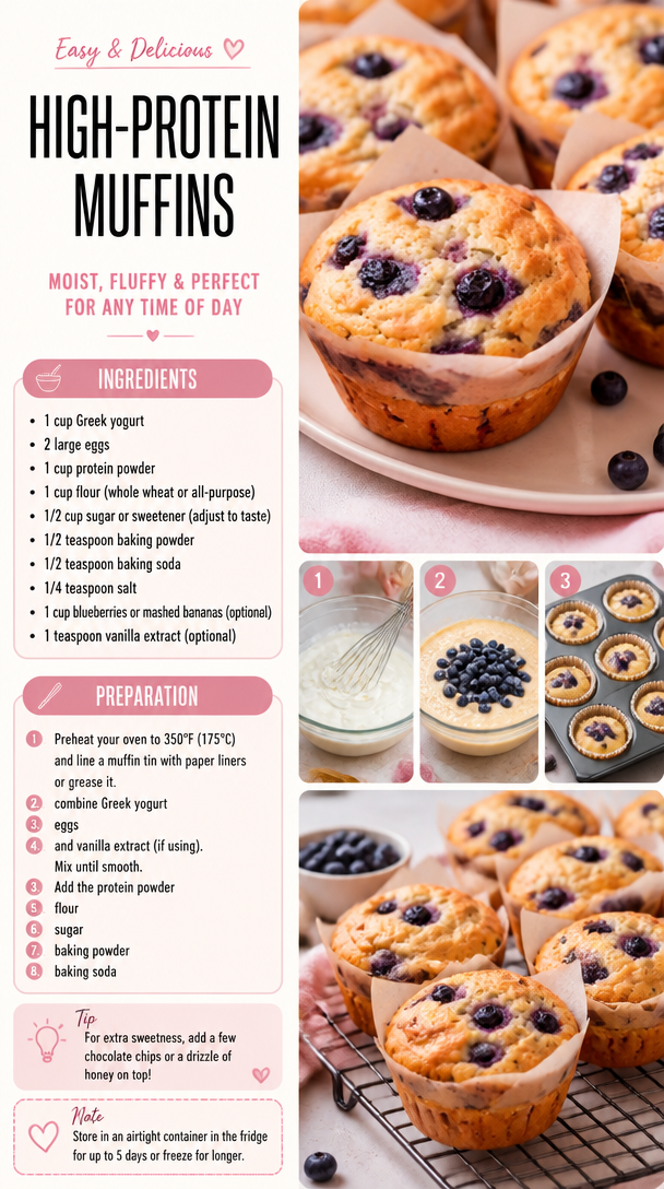 High-Protein Muffins