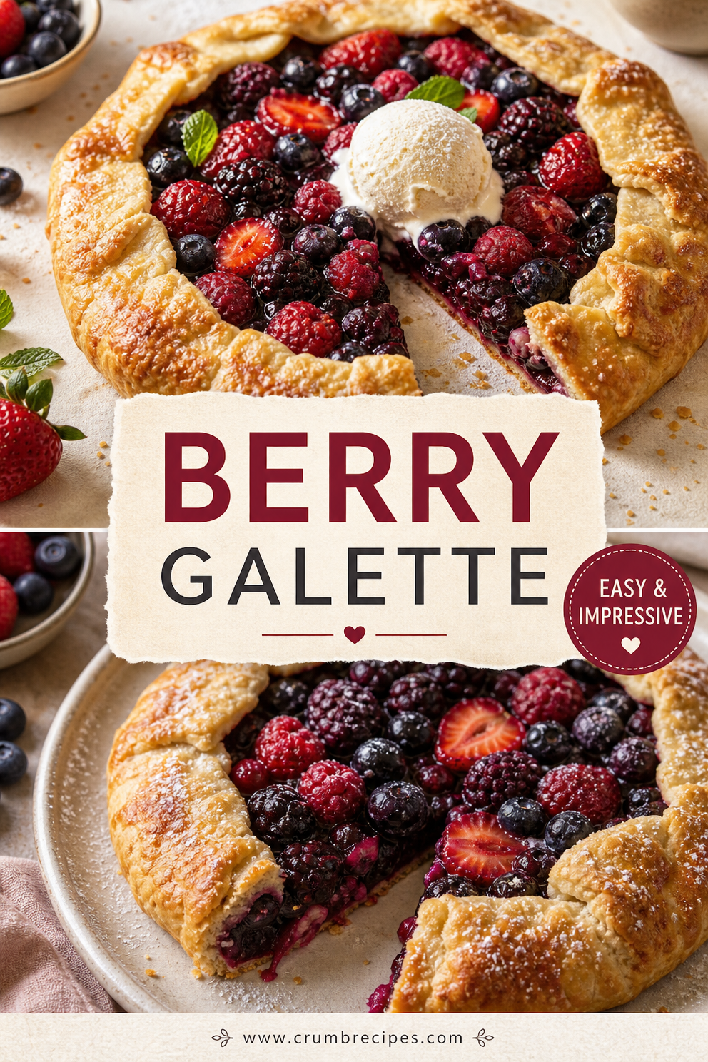 Berry Galette Berry Galette Berry Galette