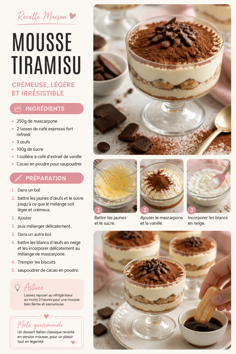 Mousse Tiramisu