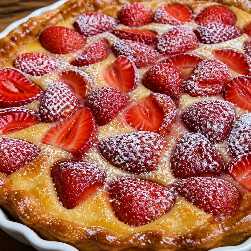 Flaugnarde aux Fraises