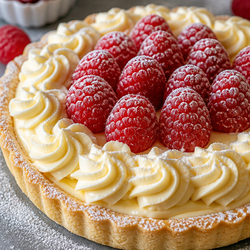 Tarte Mousse au Chocolat Blanc