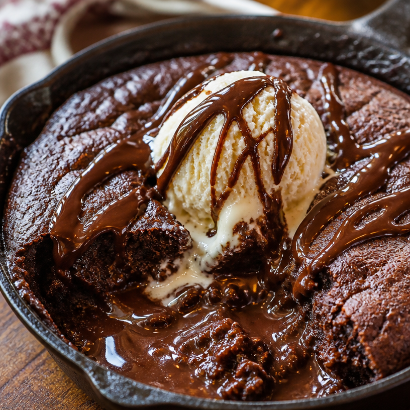 Cobbler au chocolat du Sud