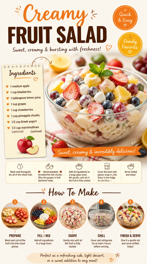 Creamy Fruit Salad