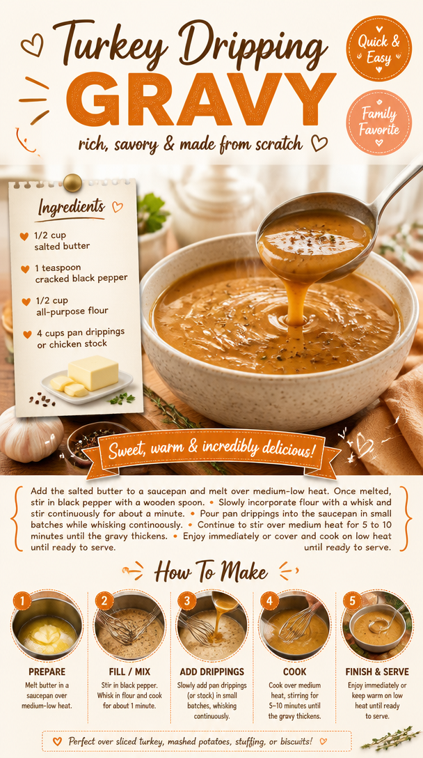 Turkey Dripping Gravy