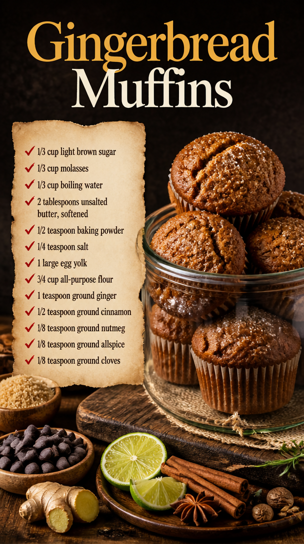 Gingerbread Muffins