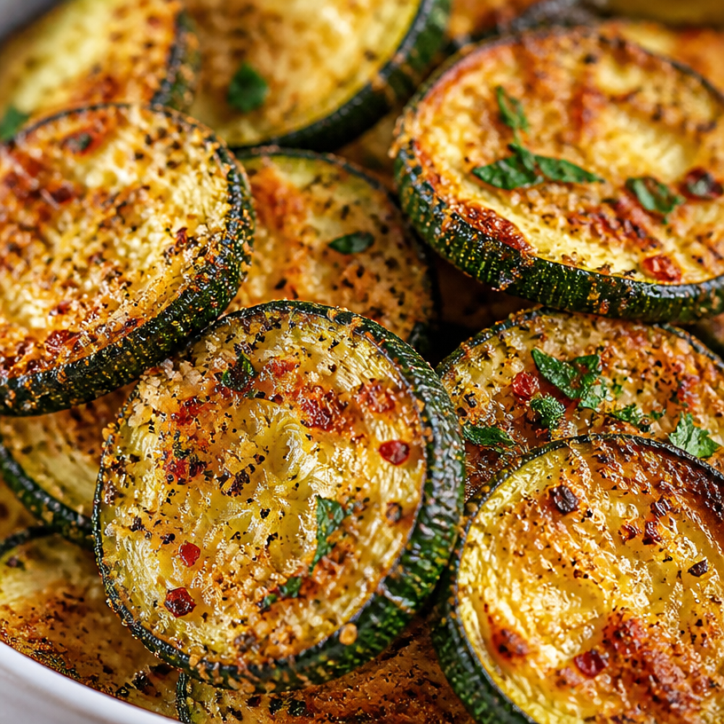 Crispy Baked Zucchini Chips
