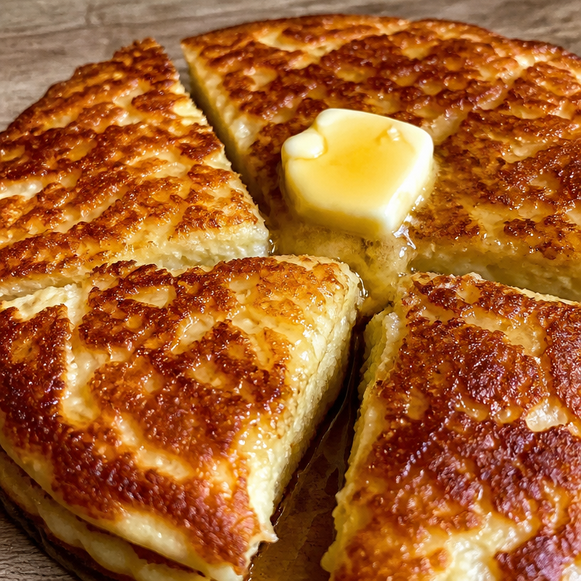 Easy Cottage Cheese Pancakes for One