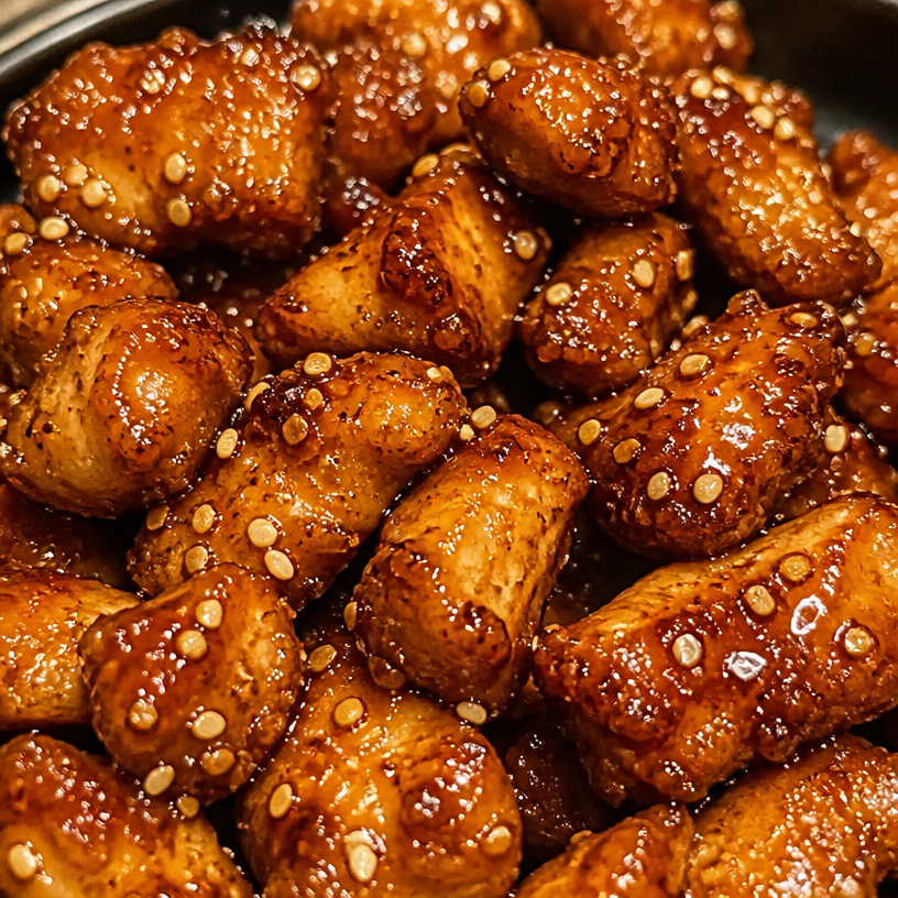 Honey Garlic Chicken Bites