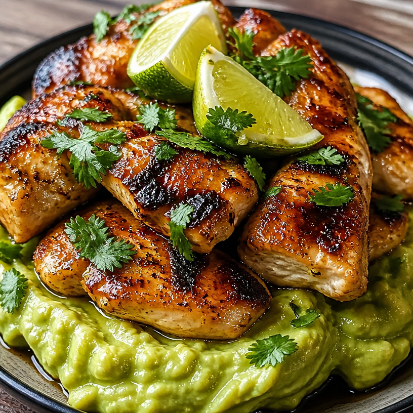 Honey Lime Chicken Avocado