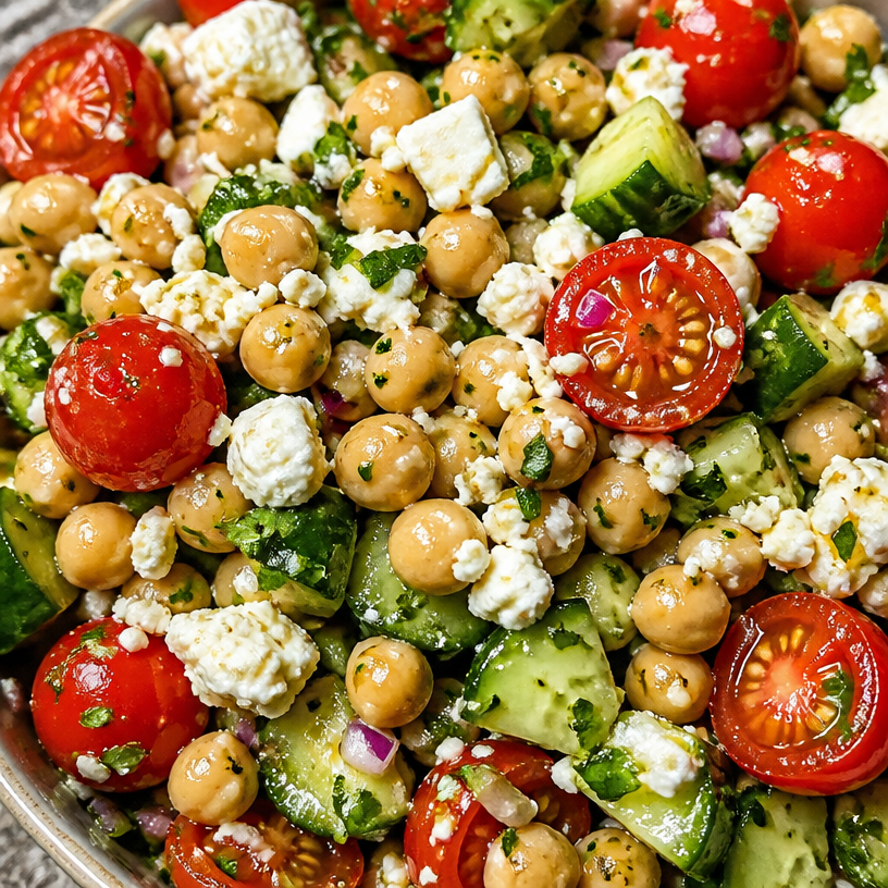 Mediterranean Chickpea Salad