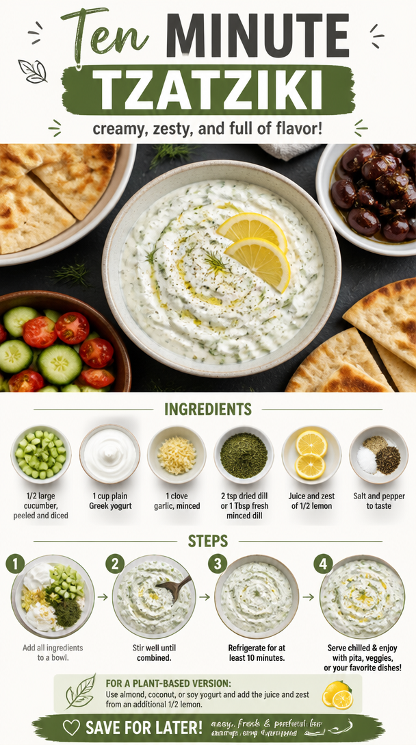 Ten Minute Tzatziki