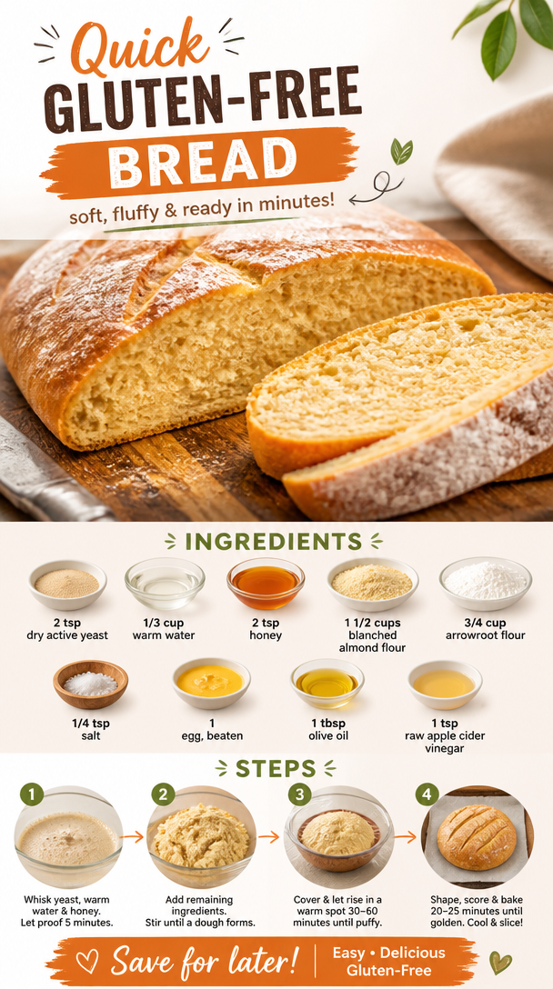Quick Gluten-Free Bread